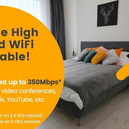Comfy 2 Room Apartment - Free Parking - 350Mbps Wifi - Netflix Kowno Zewnętrze zdjęcie